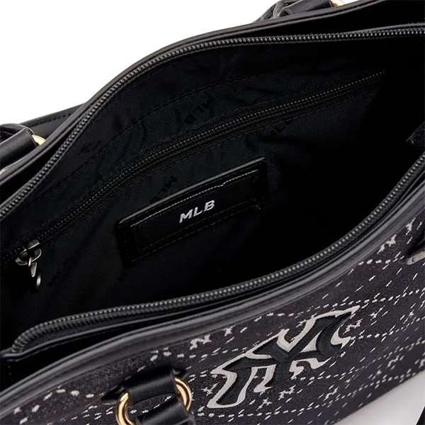 Túi Tote Nữ MLB Monogram New York Yankees ACRMDA3N-50BKS Màu Đen Xám