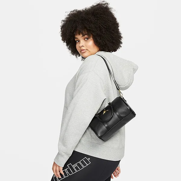 Túi Trống Nữ Nike Jordan Duffel Small Bag DR5595-010 Màu Đen