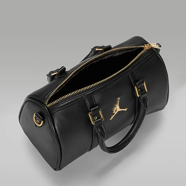 Túi Trống Nữ Nike Jordan Duffel Small Bag DR5595-010 Màu Đen