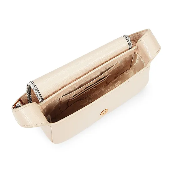 Túi Xách Nữ Karl Lagerfeld Paris Lyon Demi Leather Shoulder Bag LH3HA5BY Màu Be