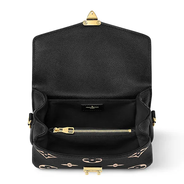 Túi Xách Nữ Louis Vuitton LV Pochette Métis East West Noir Beige M46596 Màu Đen Họa Tiết - Túi xách - Vua Hàng Hiệu
