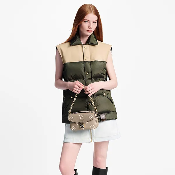 Túi Xách Nữ Louis Vuitton LV Pochette Métis East West Tourterelle Crème M23081 Màu Xám Kem - Túi xách - Vua Hàng Hiệu