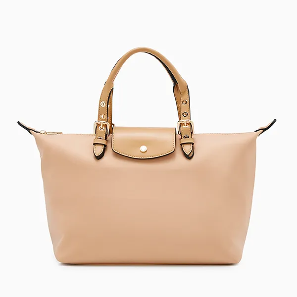 Túi Xách Nữ Lyn Braylynn Top Handle M Handbags Beige LL23FBF179 Màu Be