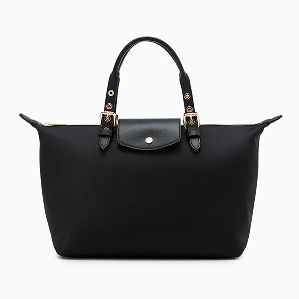 Túi Xách Nữ Lyn Braylynn Top Handle M Handbags Black LL23FBF179 Màu Đen