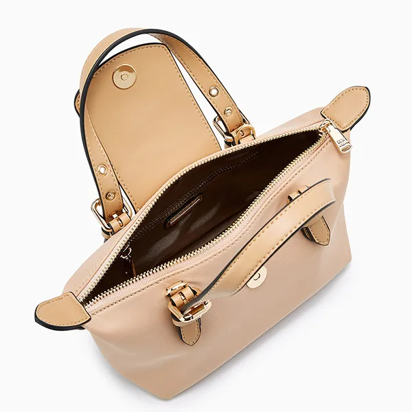 Túi Xách Nữ Lyn Braylynn Top Handle S Handbags Beige LL23FBF178 Màu Be