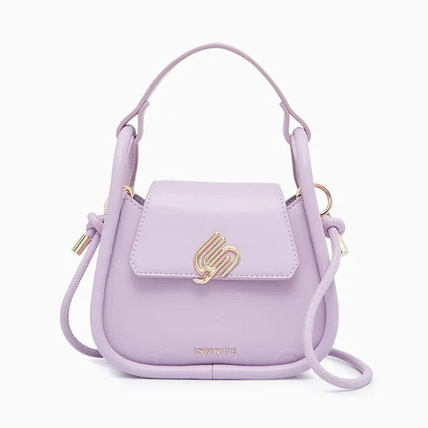 Túi Xách Nữ Lyn Infinite Dahlia Crossbody Bags Purple LL23MBF084 Màu Tím