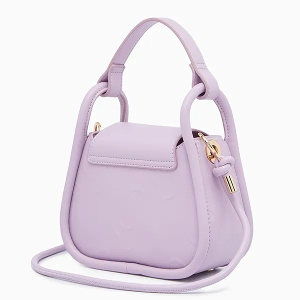 Túi Xách Nữ Lyn Infinite Dahlia Crossbody Bags Purple LL23MBF084 Màu Tím