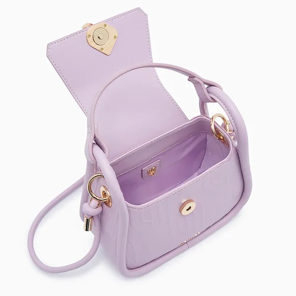 Túi Xách Nữ Lyn Infinite Dahlia Crossbody Bags Purple LL23MBF084 Màu Tím