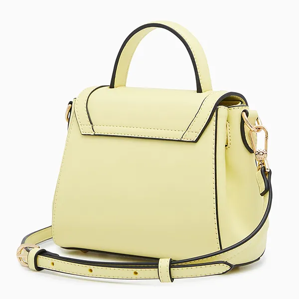 Túi Xách Nữ Lyn Jenice Mini Top Handle Handbags Yellow LL23FBF024 Màu Vàng