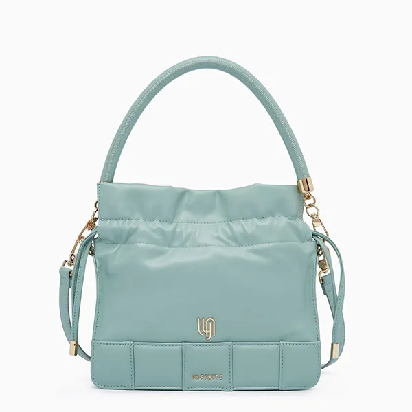 Túi Xách Nữ Lyn Little Bird Bucket Bags LL23MBF082 Màu Xanh Green