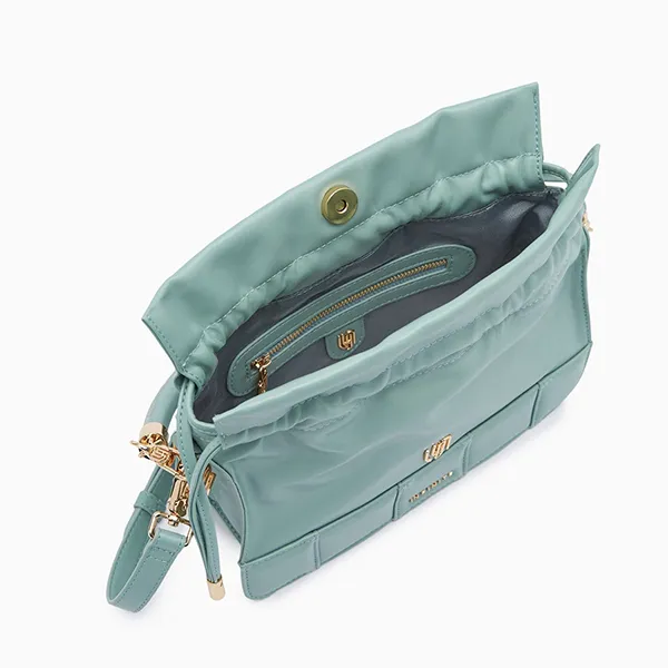 Túi Xách Nữ Lyn Little Bird Bucket Bags LL23MBF082 Màu Xanh Green