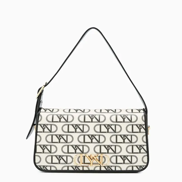 Túi Xách Nữ Lyn Lyndy Top Handle Handbags LL23WBF075 Grey Màu Xám Đen