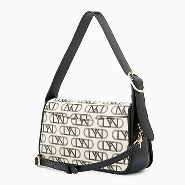 Túi Xách Nữ Lyn Lyndy Top Handle Handbags LL23WBF075 Grey Màu Xám Đen
