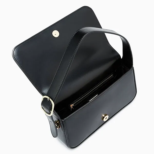 Túi Xách Nữ Lyn Lyndy Top Handle Handbags LL23WBF075 Grey Màu Xám Đen