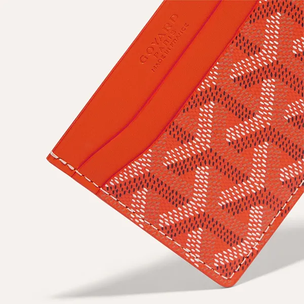 Ví Đựng Thẻ Goyard Saint Sulpice STSULPPMLTY07CL07X Màu Cam - Túi xách - Vua Hàng Hiệu