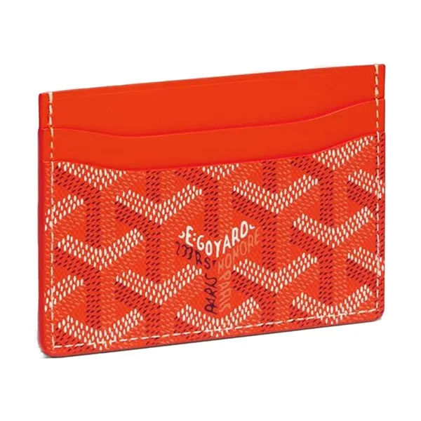 Ví Đựng Thẻ Goyard Saint Sulpice STSULPPMLTY07CL07X Màu Cam - Túi xách - Vua Hàng Hiệu