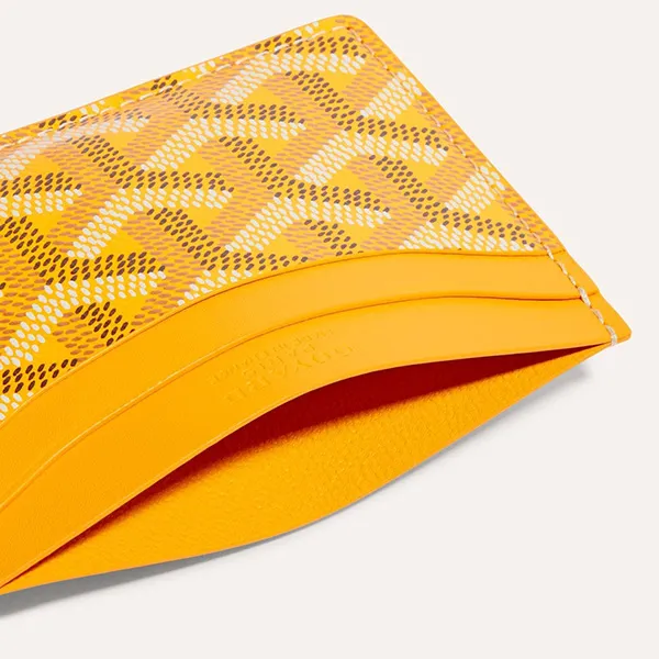 Ví Đựng Thẻ Goyard Saint Sulpice STSULPPMLTY08CL08X Màu Vàng - Túi xách - Vua Hàng Hiệu