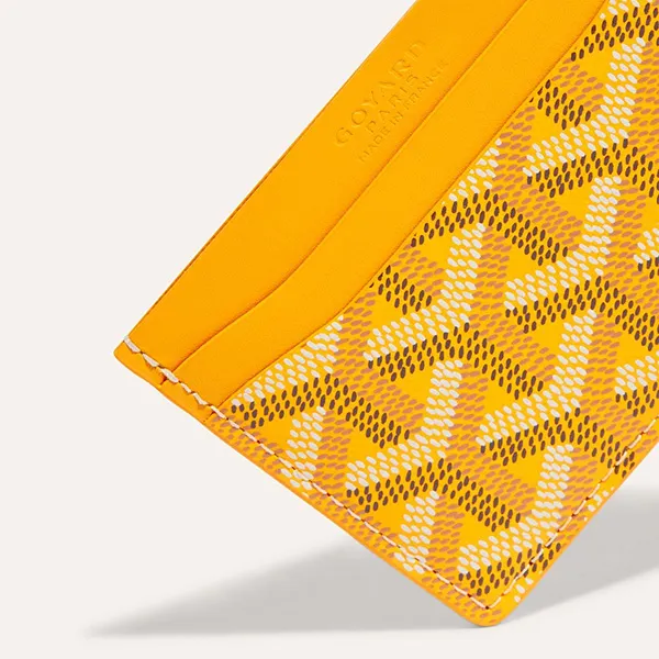 Ví Đựng Thẻ Goyard Saint Sulpice STSULPPMLTY08CL08X Màu Vàng - Túi xách - Vua Hàng Hiệu
