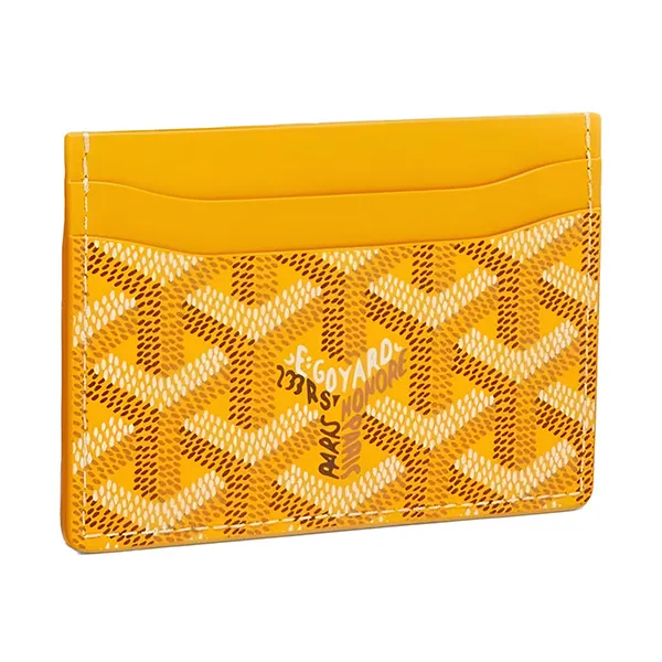 Ví Đựng Thẻ Goyard Saint Sulpice STSULPPMLTY08CL08X Màu Vàng - Túi xách - Vua Hàng Hiệu