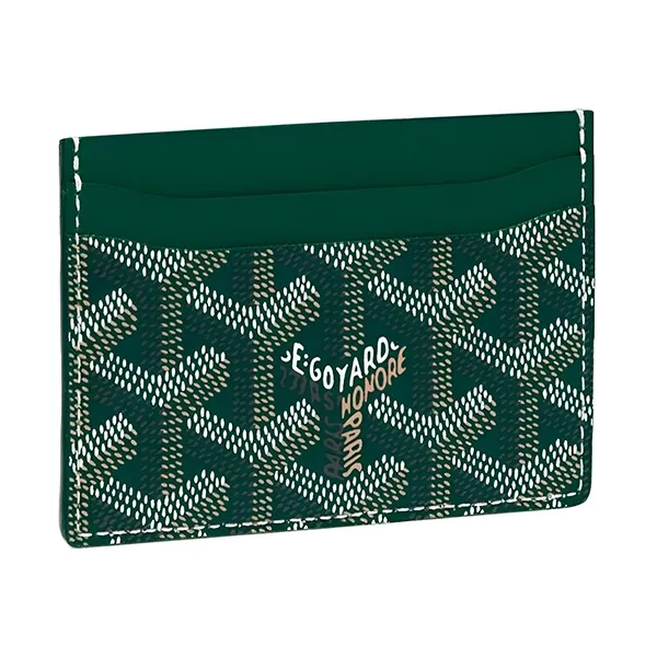 Ví Đựng Thẻ Goyard Saint Sulpice STSULPPMLTY09CL09X Màu Xanh Green - Túi xách - Vua Hàng Hiệu