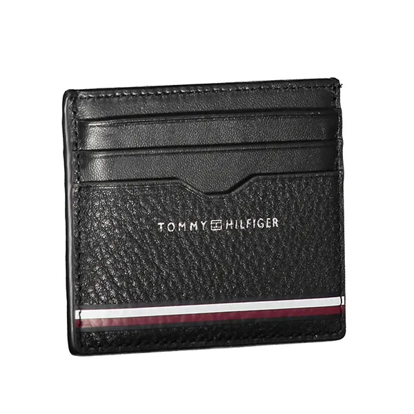 Ví Đựng Thẻ Nam Tommy Hilfiger Card Holder AM0AM11257_NERO_BDS Màu Đen