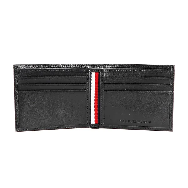 Ví Nam Tommy Hilfiger Wallet AM0AM10610_NERO_BDS Màu Đen