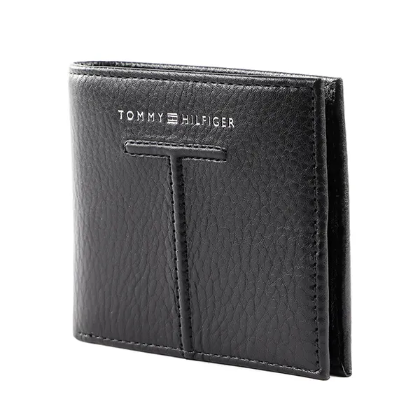 Ví Nam Tommy Hilfiger Wallet AM0AM10610_NERO_BDS Màu Đen