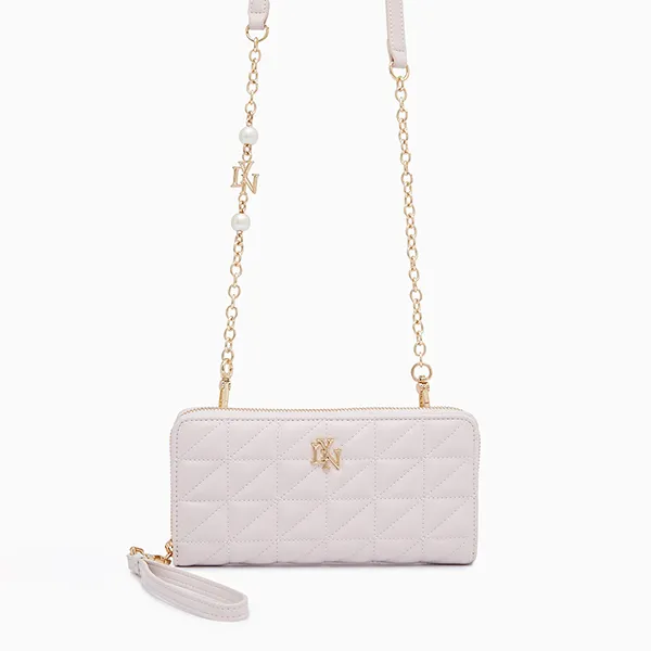 Ví Nữ Lyn Corinda Coin Con Wallets Beige LL23FWS111 Màu Be
