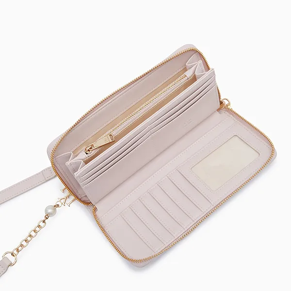 Ví Nữ Lyn Corinda Coin Con Wallets Beige LL23FWS111 Màu Be