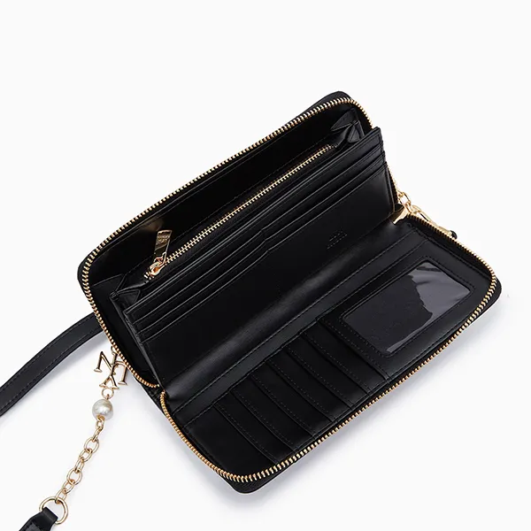 Ví Nữ Lyn Corinda Coin Con Wallets Black LL23FWS111 Màu Đen