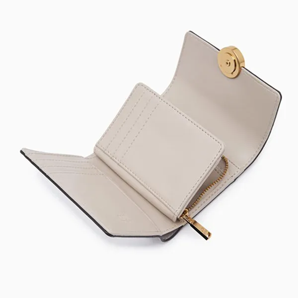 Ví Nữ Lyn Nelly Multi Short Wallets LL23FWF118 Pink Màu Hồng Trắng - Túi xách - Vua Hàng Hiệu