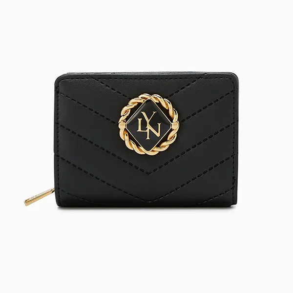 Ví Nữ Lyn Sesia Short Wallets Black LL23CWF024 Màu Đen - Túi xách - Vua Hàng Hiệu