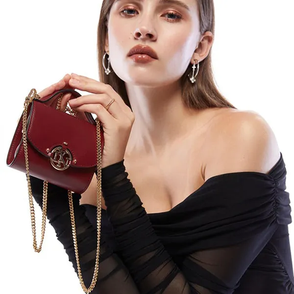 Ví Nữ Lyn Zahara Coin Purse Wallets LL23FWF098 Red Màu Đỏ