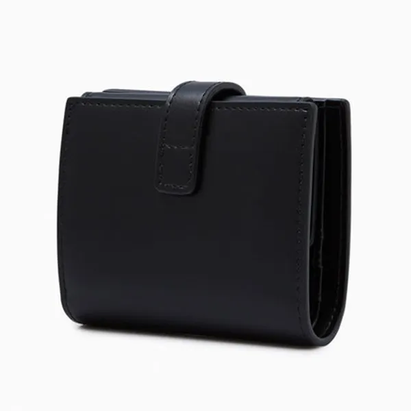 Ví Nữ Lyn Zahara Short Wallets LL23FWF096 Black Màu Đen