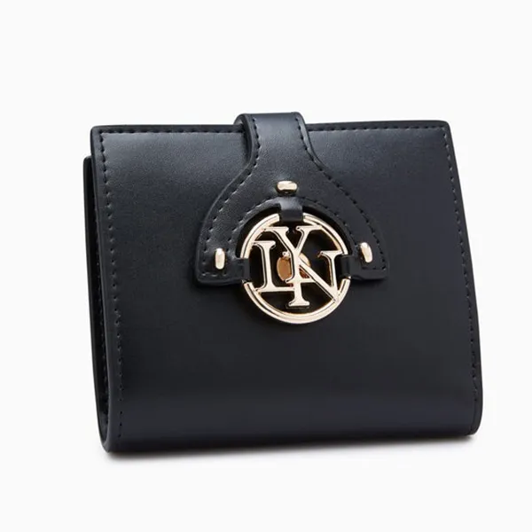 Ví Nữ Lyn Zahara Short Wallets LL23FWF096 Black Màu Đen