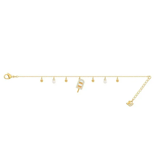 Vòng Đeo Tay Nữ Swarovski Ice Cream Bracelet 5465411 Màu Vàng