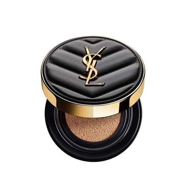 Combo Phấn Nước + Son Yves Saint Laurent YSL (Le Cushion Encre De Peau Luminous Matte Cushion Foundation Tone 10 + Son YSL Rouge Volupte Shine 09 Nude Sheer Màu Hồng Nude) - Trang điểm - Vua Hàng Hiệu