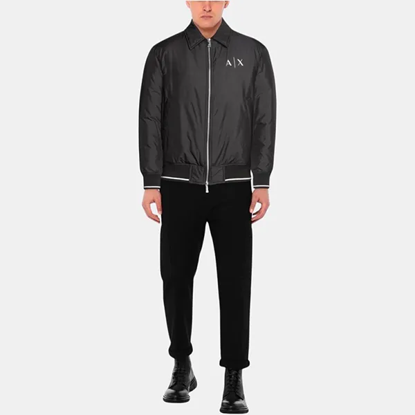 Áo Bomber Armani Exchange Jacket Black 6KZB36ZNKRZ1200 Màu Đen Size XS