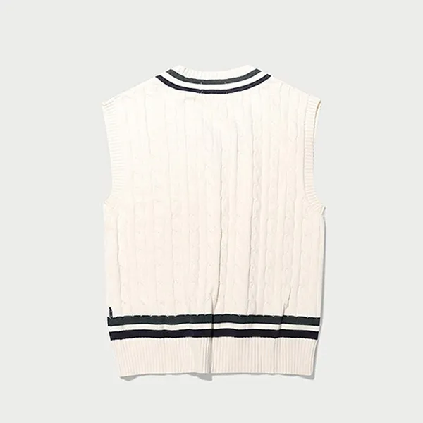 Áo Ghi Lê WHOAU Steve Tilden Cable WHKVC4831U Màu Trắng Size M - Thời trang - Vua Hàng Hiệu