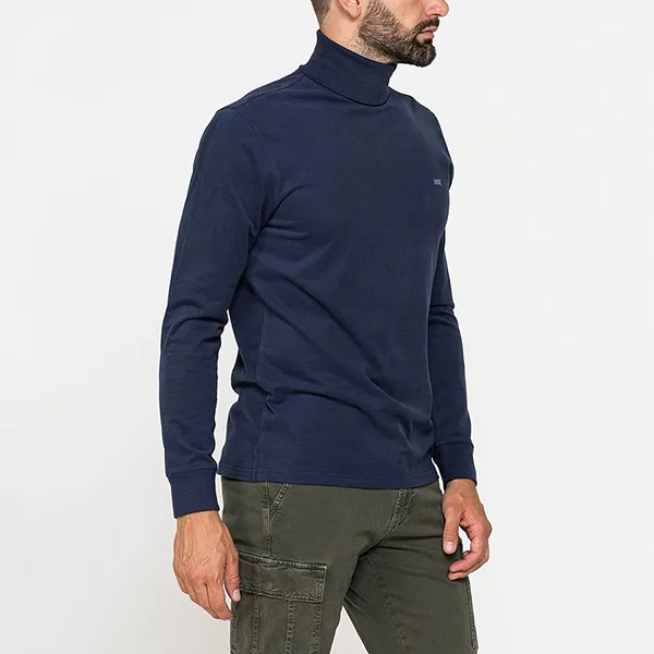 Áo Giữ Nhiệt Nam Carrera Jeans Longsleeve With High Neck 814B0052X_687 Màu Xanh Navy Size L - Thời trang - Vua Hàng Hiệu
