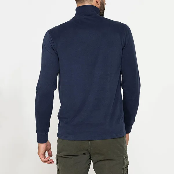 Áo Giữ Nhiệt Nam Carrera Jeans Longsleeve With High Neck 814B0052X_687 Màu Xanh Navy Size L - Thời trang - Vua Hàng Hiệu