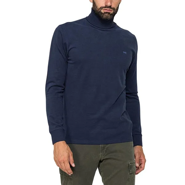 Áo Giữ Nhiệt Nam Carrera Jeans Longsleeve With High Neck 814B0052X_687 Màu Xanh Navy Size L - Thời trang - Vua Hàng Hiệu