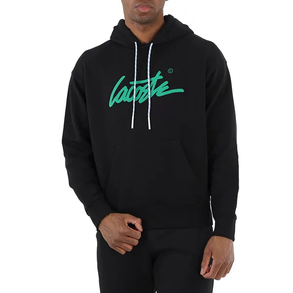 Áo Hoodie Lacoste Live Loose Fit SH2778 Màu Đen Size S