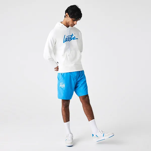 Áo Hoodie Lacoste Live Loose Fit SH2778 Màu Trắng XS