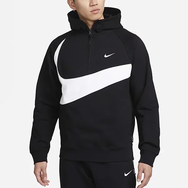 Áo Hoodie Nam Nike Sportswear Swoosh DX0567-010 Màu Đen