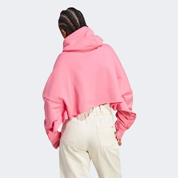 Áo Hoodie Nữ Adidas W HD SWT IB7378 Màu Hồng Size M