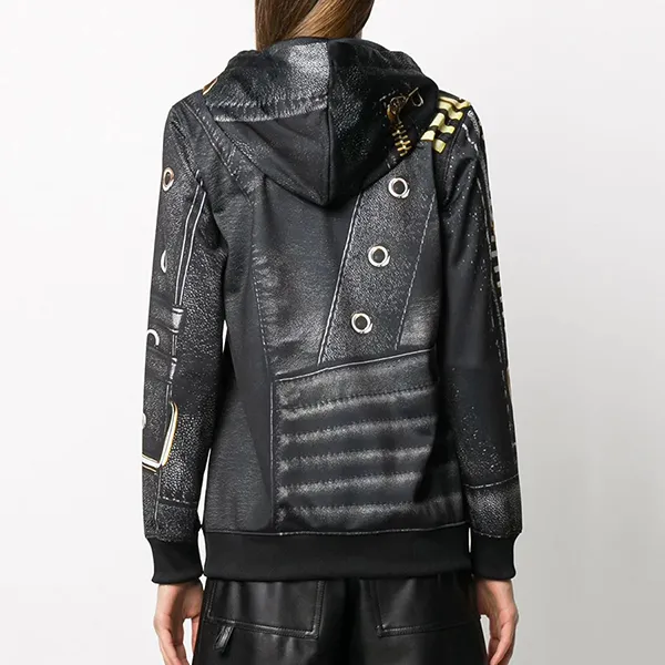 Áo Hoodie Nữ Moschino A 1713 5559 Màu Đen Size 42 - Thời trang - Vua Hàng Hiệu