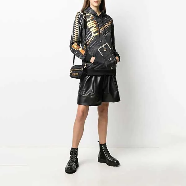 Áo Hoodie Nữ Moschino A 1713 5559 Màu Đen Size 42 - Thời trang - Vua Hàng Hiệu