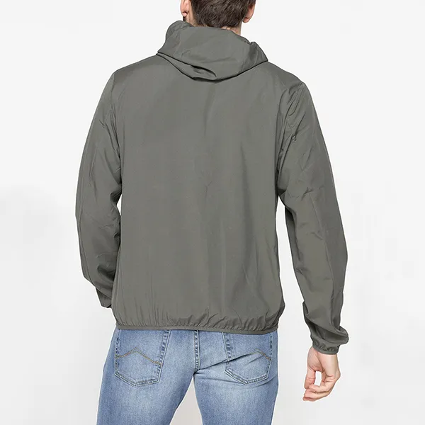 Áo Khoác Gió Nam Carrera Jeans Sporty Windproof Jacket 4071419A_765 Màu Xanh Rêu Size L - Thời trang - Vua Hàng Hiệu