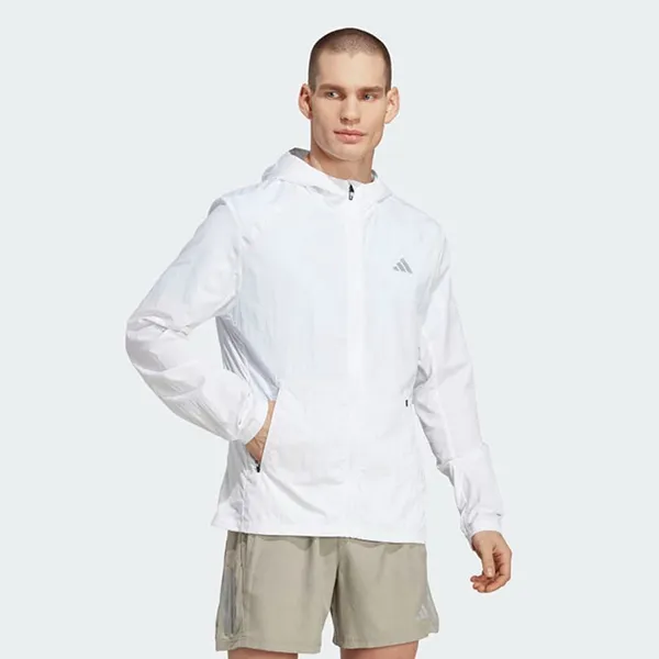 Áo Khoác Nam Adidas Marathon Warm Up Jacket IB8265 Màu Trắng Size XS - Thời trang - Vua Hàng Hiệu